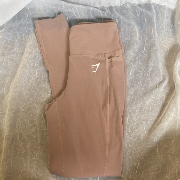 Gymshark Pants - Gymshark Taupe Leggings